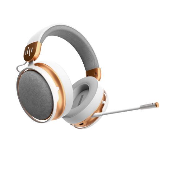 Gaming Wireless Headphones Dark Project Sono Wireless - White/Gold