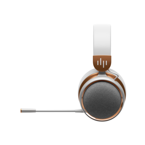Gaming Wireless Headphones Dark Project Sono Wireless - White/Gold
