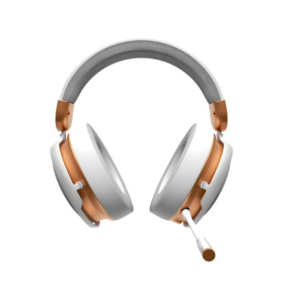 Gaming Wireless Headphones Dark Project Sono Wireless - White/Gold