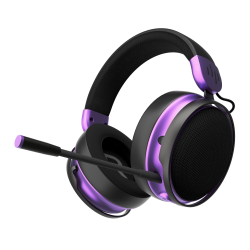 Gaming Wireless Headphones Dark Project Sono Wireless - Black/Violet