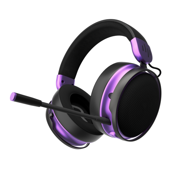 Gaming Wireless Headphones Dark Project Sono Wireless - Black/Violet Gaming Wireless Headphones Dark Project Sono Wireless - Black/Violet