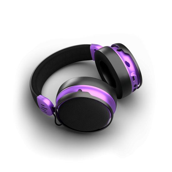 Gaming Wireless Headphones Dark Project Sono Wireless - Black/Violet Gaming Wireless Headphones Dark Project Sono Wireless - Black/Violet