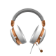 Gaming Headphones Dark Project Sono Wired - White/Gold Gaming Headphones Dark Project Sono Wired - White/Gold