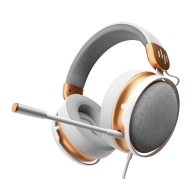 Gaming Headphones Dark Project Sono Wired - White/Gold
