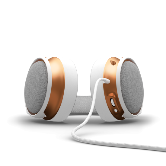 Gaming Headphones Dark Project Sono Wired - White/Gold Gaming Headphones Dark Project Sono Wired - White/Gold