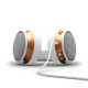 Gaming Headphones Dark Project Sono Wired - White/Gold Gaming Headphones Dark Project Sono Wired - White/Gold