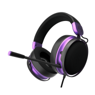 Gaming Headphones Dark Project Sono Wired - Black/Violet