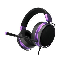 Gaming Headphones Dark Project Sono Wired - Black/Violet