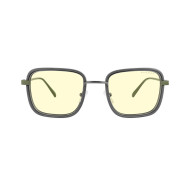Геймърски очила GUNNAR Fallout Vault 33 Gunmetal/Olive - Amber