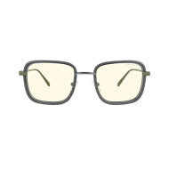 Геймърски очила GUNNAR Fallout Vault 33 Gunmetal/Olive - Clear