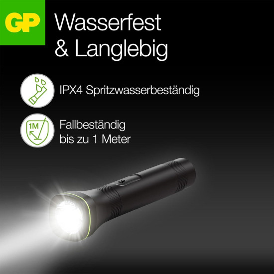 Torch GP BATTERIES C107B LED 70 lumens 2*AA battery Torch GP BATTERIES C107B LED 70 lumens 2*AA battery