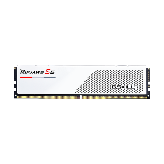 Memory G.SKILL Ripjaws S5 White 64GB(2x32GB) DDR5 6000MHz - Intel XMP Memory G.SKILL Ripjaws S5 White 64GB(2x32GB) DDR5 6000MHz - Intel XMP
