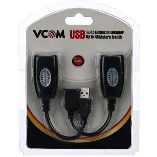 VCom удължител USB Extension over LAN - USB AM / AF - CU824 VCom удължител USB Extension over LAN - USB AM / AF - CU824