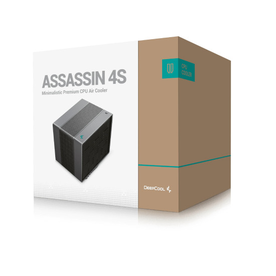 DeepCool охладител CPU Cooler ASSASSIN 4S BK - Dual-Tower - LGA1851/AM5 DeepCool охладител CPU Cooler ASSASSIN 4S BK - Dual-Tower - LGA1851/AM5