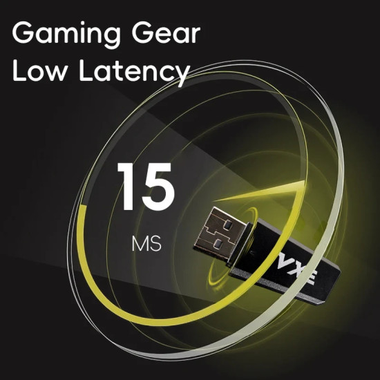 VGN безжични геймърски слушалки Wireless Gaming Headphones - SIREN V1 Black - Bluetooth 5.3, 2.4G VGN безжични геймърски слушалки Wireless Gaming Headphones - SIREN V1 Black - Bluetooth 5.3, 2.4G