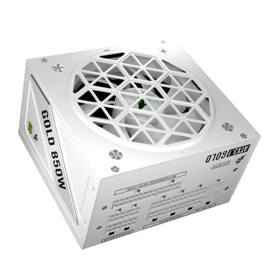1stPlayer захранване PSU ATX 3.1 850W Gold, Full Modular, PCIe 5.1, White - HA-850BA4WHITE 1stPlayer захранване PSU ATX 3.1 850W Gold, Full Modular, PCIe 5.1, White - HA-850BA4WHITE