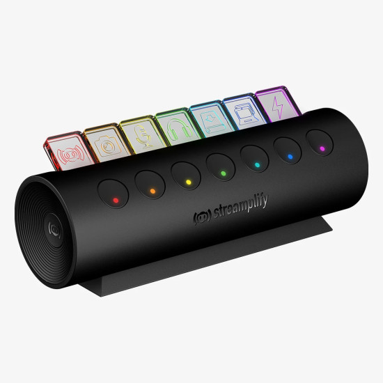 Streamplify стрийминг хъб/дек Streaming HUB CTRL 7 RGB - 7 x USB-A - SPUH-HC71217.11 Streamplify стрийминг хъб/дек Streaming HUB CTRL 7 RGB - 7 x USB-A - SPUH-HC71217.11