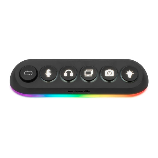 Streamplify стрийминг хъб/дек Streaming HUB DECK 5 RGB - 5 x USB-A - SPUH-HD51217.11 Streamplify стрийминг хъб/дек Streaming HUB DECK 5 RGB - 5 x USB-A - SPUH-HD51217.11