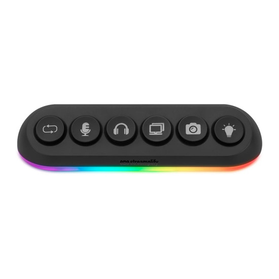 Streamplify стрийминг хъб/дек Streaming HUB DECK 5 RGB - 5 x USB-A - SPUH-HD51217.11 Streamplify стрийминг хъб/дек Streaming HUB DECK 5 RGB - 5 x USB-A - SPUH-HD51217.11