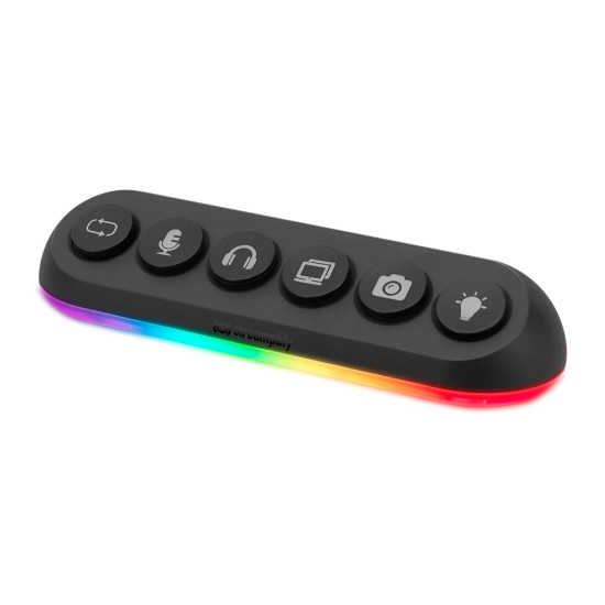 Streamplify стрийминг хъб/дек Streaming HUB DECK 5 RGB - 5 x USB-A - SPUH-HD51217.11 Streamplify стрийминг хъб/дек Streaming HUB DECK 5 RGB - 5 x USB-A - SPUH-HD51217.11