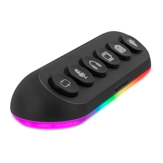 Streamplify стрийминг хъб/дек Streaming HUB DECK 5 RGB - 5 x USB-A - SPUH-HD51217.11 Streamplify стрийминг хъб/дек Streaming HUB DECK 5 RGB - 5 x USB-A - SPUH-HD51217.11