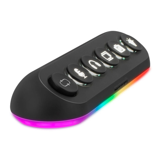 Streamplify стрийминг хъб/дек Streaming HUB DECK 5 RGB - 5 x USB-A - SPUH-HD51217.11 Streamplify стрийминг хъб/дек Streaming HUB DECK 5 RGB - 5 x USB-A - SPUH-HD51217.11