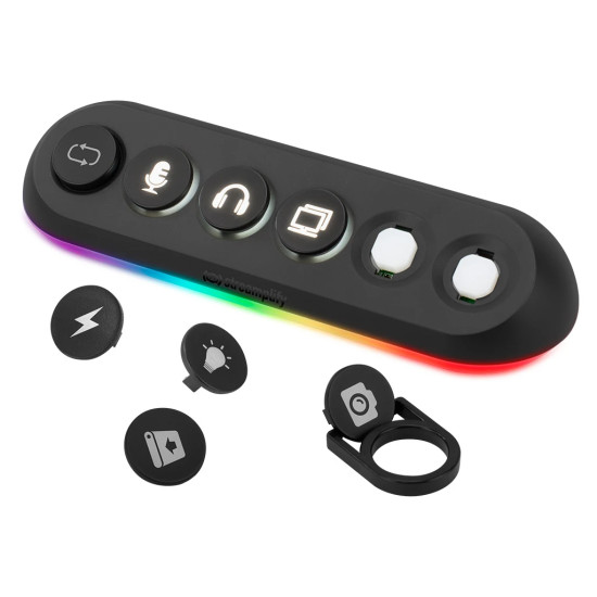 Streamplify стрийминг хъб/дек Streaming HUB DECK 5 RGB - 5 x USB-A - SPUH-HD51217.11 Streamplify стрийминг хъб/дек Streaming HUB DECK 5 RGB - 5 x USB-A - SPUH-HD51217.11