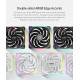Geometric Future вентилатор Squama 2503W-14, 140mm, ARGB, White Geometric Future вентилатор Squama 2503W-14, 140mm, ARGB, White