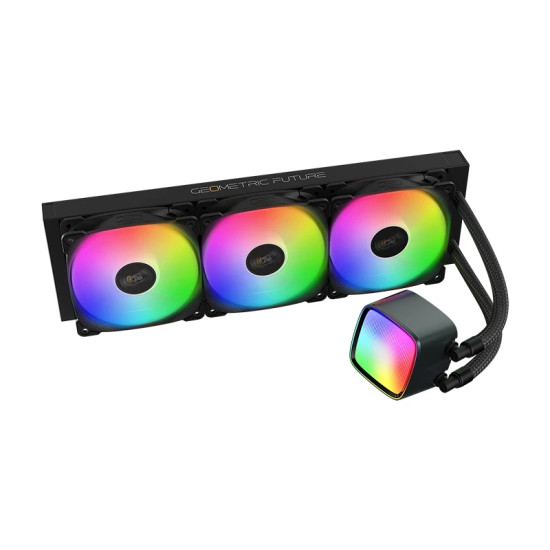 Geometric Future водно охлаждане Water Cooling - Eskimo Pro 360 Black - Addressable RGB, LGA1851/AM5 Geometric Future водно охлаждане Water Cooling - Eskimo Pro 360 Black - Addressable RGB, LGA1851/AM5