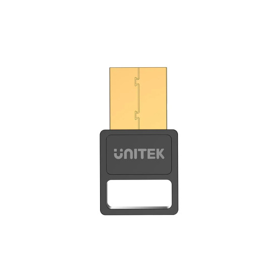 Unitek блутут адаптер Bluetooth 5.3 USB adapter, black - B105B Unitek блутут адаптер Bluetooth 5.3 USB adapter, black - B105B