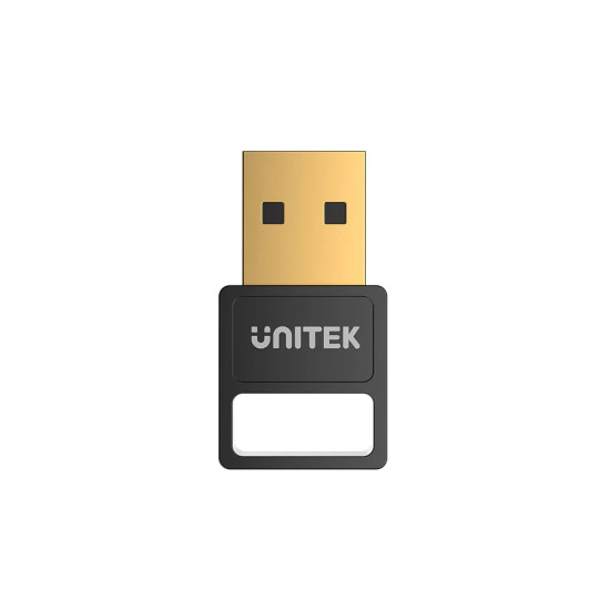 Unitek блутут адаптер Bluetooth 5.3 USB adapter, black - B105B Unitek блутут адаптер Bluetooth 5.3 USB adapter, black - B105B
