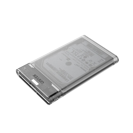 Unitek прозрачна външна кутия за диск Storage Case - DiskGuard Limpid R - 2.5 inch USB 3.0 transparent - S1103A Unitek прозрачна външна кутия за диск Storage Case - DiskGuard Limpid R - 2.5 inch USB 3.0 transparent - S1103A