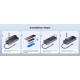 Orico докинг станция Portable Docking station M.2 SATA/NVMe - HDMI, USB3.2-A x 1, USB-C (10Gbps) x 1,USB-C (PD100W), USB2.0-A x 2, LAN - OM28PR-G2-BK Orico докинг станция Portable Docking station M.2 SATA/NVMe - HDMI, USB3.2-A x 1, USB-C (10Gbps) x 1,USB-C (PD100W), USB2.0-A x 2, LAN - OM28PR-G2-BK
