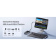 Orico докинг станция Portable Docking station M.2 SATA/NVMe - HDMI, USB3.2-A x 1, USB-C (10Gbps) x 1,USB-C (PD100W), USB2.0-A x 2, LAN - OM28PR-G2-BK Orico докинг станция Portable Docking station M.2 SATA/NVMe - HDMI, USB3.2-A x 1, USB-C (10Gbps) x 1,USB-C (PD100W), USB2.0-A x 2, LAN - OM28PR-G2-BK