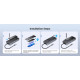 Orico докинг станция Portable Docking station M.2 SATA/NVMe - HDMI, USB3.2-A x 2, USB-C (10Gbps) x 1,USB-C (PD100W), SD/TF - OM28P-G2-BK Orico докинг станция Portable Docking station M.2 SATA/NVMe - HDMI, USB3.2-A x 2, USB-C (10Gbps) x 1,USB-C (PD100W), SD/TF - OM28P-G2-BK