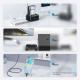 Orico докинг станция Storage - HDD/SSD Dock - 2 BAY 2.5/3.5 USB-C/USB-A - 6829C3-V1 Orico докинг станция Storage - HDD/SSD Dock - 2 BAY 2.5/3.5 USB-C/USB-A - 6829C3-V1