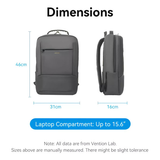Vention Laptop Backpack 15.6 Vention Laptop Backpack 15.6