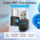 Vention безжичен адаптер WiFi USB adapter Dual Band, 650Mbps, Black - KDSB0 Vention безжичен адаптер WiFi USB adapter Dual Band, 650Mbps, Black - KDSB0
