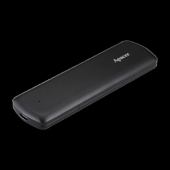 Apacer Външен SSD диск Portable SSD AS721 1TB USB-C 3.2 Gen 2/USB-A 3.2 Gen 1, Military-Grade, Shockproof, Black Apacer Външен SSD диск Portable SSD AS721 1TB USB-C 3.2 Gen 2/USB-A 3.2 Gen 1, Military-Grade, Shockproof, Black