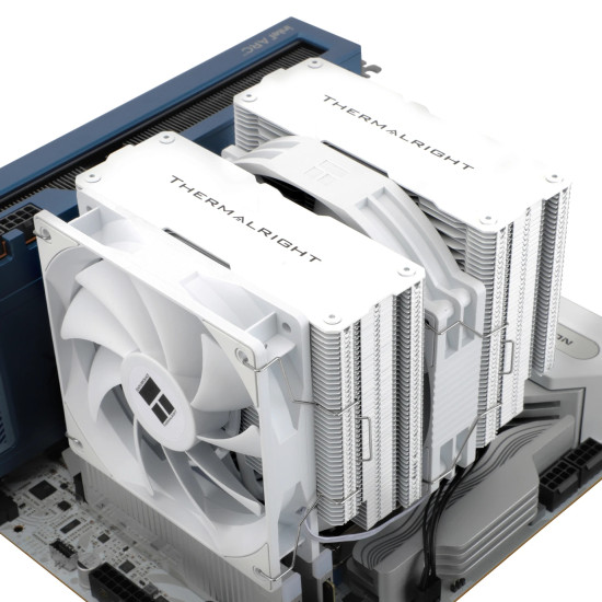 Thermalright охладител CPU Cooler Peerless Assassin 140 White - Dual-Tower - LGA1851/LGA1700/AM5 Thermalright охладител CPU Cooler Peerless Assassin 140 White - Dual-Tower - LGA1851/LGA1700/AM5