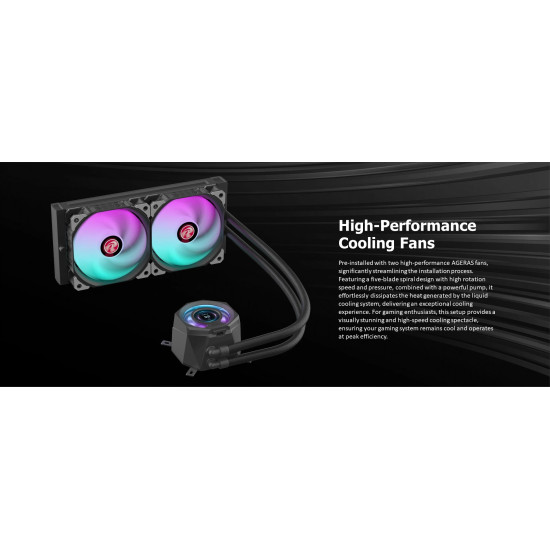 Raijintek водно охлаждане Water Cooling - CYCLOPS 240 Black