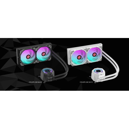 Raijintek водно охлаждане Water Cooling - CYCLOPS 240 Black