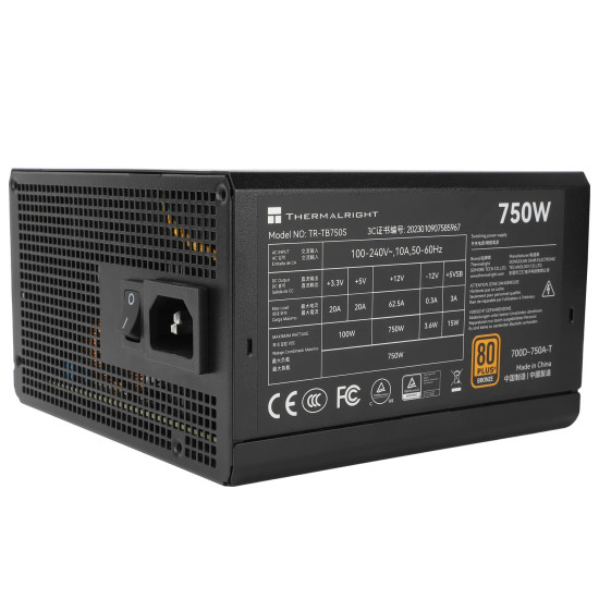 Thermalright захранване PSU ATX 3.0 750W Bronze - TR-TB750S Thermalright захранване PSU ATX 3.0 750W Bronze - TR-TB750S