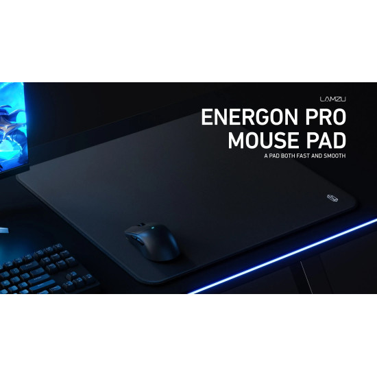 Lamzu професионален геймърски пад за мишка Gaming Mousepad Energon Pro - Japan Poron Base, 500 x 500 mm Lamzu професионален геймърски пад за мишка Gaming Mousepad Energon Pro - Japan Poron Base, 500 x 500 mm
