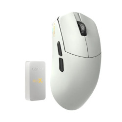 Lamzu професионална геймърска мишка MAYA X 8K - Wireless Gaming Mouse - Cloud Grey