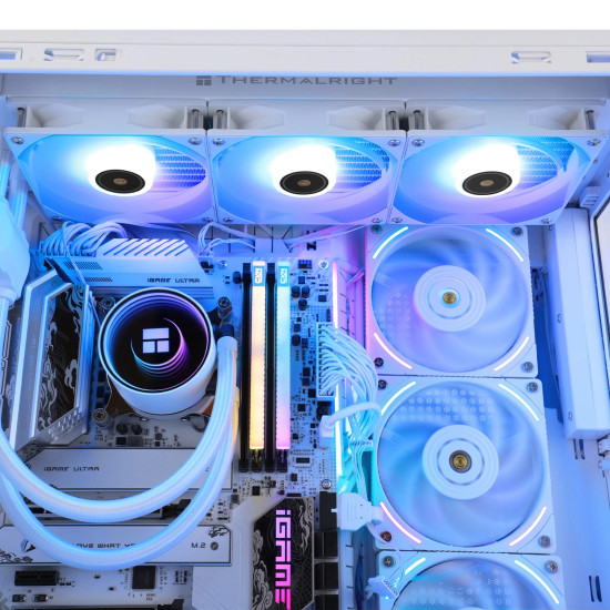 Thermalright водно охлаждане Water Cooling Frozen Notte 360 White A-RGB V2 - LGA1851/AM5 Thermalright водно охлаждане Water Cooling Frozen Notte 360 White A-RGB V2 - LGA1851/AM5
