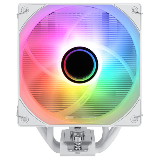 Thermalright охладител CPU Cooler Assassin Spirit 120 Vision A-RGB White - LCD Display, Infinity Mirror Thermalright охладител CPU Cooler Assassin Spirit 120 Vision A-RGB White - LCD Display, Infinity Mirror