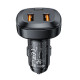 Acefast зарядно за кола Fast Charger Car PD3.0 66W - B9 - USB-C x 1, USB-A x 2, Black Acefast зарядно за кола Fast Charger Car PD3.0 66W - B9 - USB-C x 1, USB-A x 2, Black