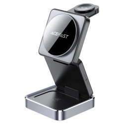 Acefast настолно устройство за безжично зареждане Desktop 3-in-1 Wireless Charging Holder - E20 Black