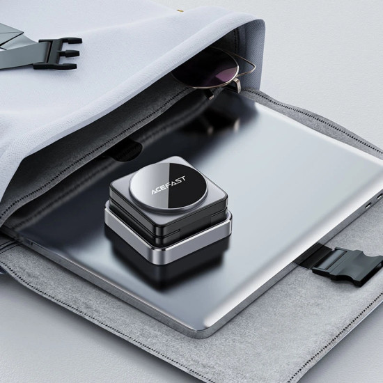 Acefast настолно устройство за безжично зареждане Desktop 3-in-1 Wireless Charging Holder - E20 Black Acefast настолно устройство за безжично зареждане Desktop 3-in-1 Wireless Charging Holder - E20 Black
